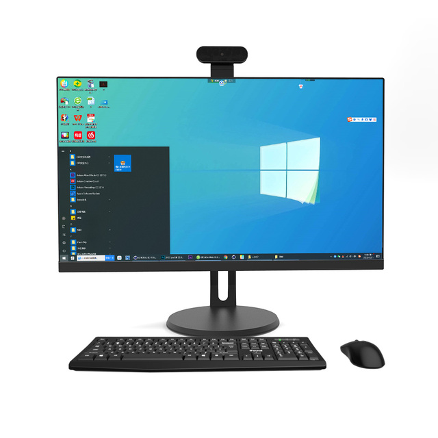 Desktop Computer Full Set Used All-in-one Computers 23.6 23.8 27 32 Inch I3 I5 I7 Office School Pc All in One