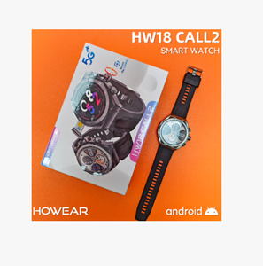 DF HW -C18 CALL2 4G แอนดรอยด์สีดำ AMOLED ติดตามการออกกำลังกายเพื่อสุขภาพ - Product Image 2