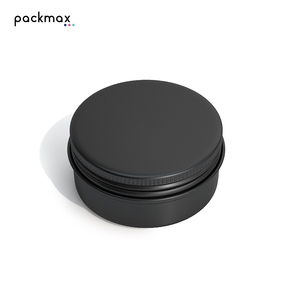Pot cosmétique en aluminium 57*27mm 50g pour crème hydratante - Boîte vide 50ml pour crème pour les mains, crème pour les yeux, cire capillaire - Vente en gros - Product Image 4