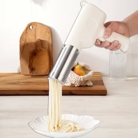 Machine à pâtes électrique 5 en 1 sans fil, portable, pour la maison et les restaurants, spaghetti, lasagnes, tortellinis, 40W
