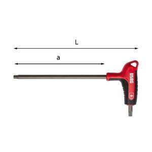 Llave hexagonal de 280 mm, herramienta de destornillador hexagonal para reparaciones de precisión - Product Image 1