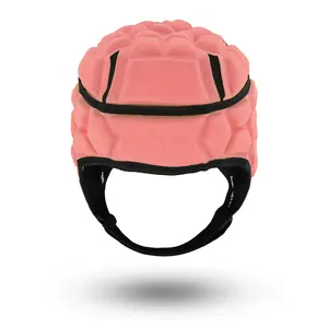 ラグビーヘルメット用メーカーカスタム保護ヘッドギア軽量ヘッドギアサッカーヘッドガード