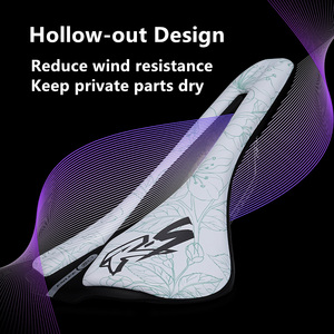 Nouvelle conception, best-seller, <span class=keywords><strong>selle</strong></span> de vélo confortable et sécurisée, <span class=keywords><strong>selle</strong></span> de montagne et de route, design creux, coussin personnalisé, imperméable - Product Image 2