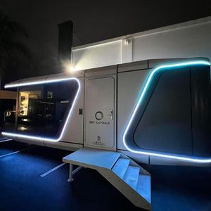 Tương lai của năng lượng tài nguyện-hiệu quả thương mại thép cabin thu nhỏ không thấm nước off-lưới Viên Nang Nhà Tài Nguyên thấp prefab nhà - Product Image 5