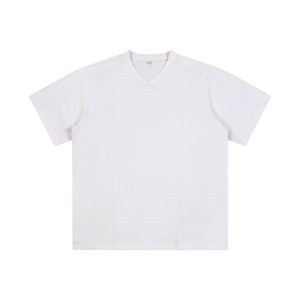 T-shirt en maille à séchage rapide pour garçons adolescents 240g léger col en V sportif décontracté pour le printemps/été - Product Image 1