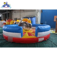Lilytoys nouveau jeu de tour de taureau adultes jeu de sport gonflable interactif gonflable Juego De Toros jeux de taureau mécaniques gonflables