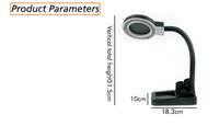 High-Intensity LED Magnifying Lamp for Electronic Repairing Inspection Reading