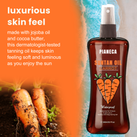 Spray autobronzant bio avec ingrédients naturels et biologiques, marque privée, 200 ml, pour raffermir et nourrir le corps, convient à tous les types de peau