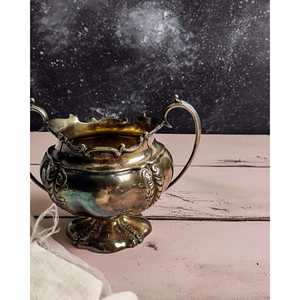 Sucrier commercial en métal Sheffield pour restaurants - Product Image 1