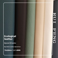 Sac de copeaux en cuir véritable à motif gaufré personnalisable écologique Grain de litchi en cuir PU souple pour canapé chaussures imperméables
