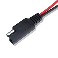كابل تمديد موصل بطارية SAE ثنائي الأطراف 14 AWG للألواح الشمسية مع حزمة أسلاك