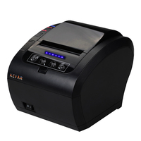 KEFAR 80mm POS Impresora de Recibos 300 mm/s USB Impresora Térmica de Recibos con Cortador Automático Cajón de Efectivo Soporte Windows/Mac/Linux