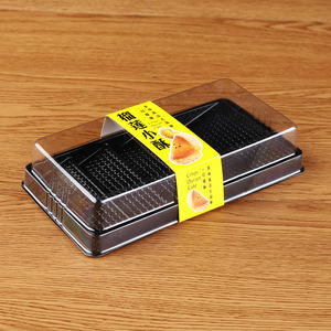 علبة بلاستيكية للتغليف مع شعار مخصص، علبة دونات، تغليف الدونات، حاوية بلاستيكية - Product Image 4