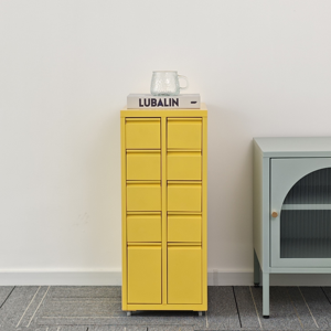 Gabinete Metálico de 10 Cajones de Acero Laminado en Frío de Gran Capacidad para Muebles de Hogar, Sala de Estar, Hotel y <span class=keywords><strong>Apartamento</strong></span>, Mejor Compra 2025 - Product Image 3