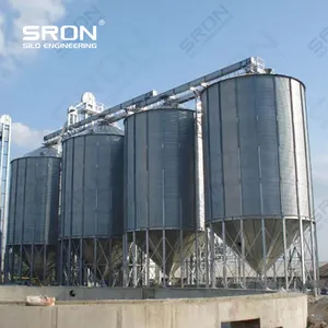 Silo de acero de grano de alta calidad para almacenamiento de arroz de Maíz y Trigo
