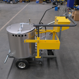 Tự hành đôi Dispenser nhựa nhiệt dẻo đường đánh dấu máy với động cơ cho chiều rộng khác nhau của vỉa hè dòng - Product Image 2