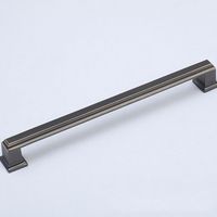 Poignées et Boutons de Meuble Longs et Solides en Alliage de Zinc Épaissi pour Portes de Chambre et Armoires de Cuisine