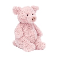 Jellyca Style Britannique Série Animaux JC Poupée Pingouin West Highland Peanut Sac en filet avec étiquette Rembourrage en coton PP Peluche courte 31-50cm