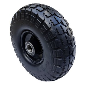 Neumático de Repuesto para Rueda de Carro Gorilla 4.10/3.50-4, de Caucho Sólido, Diseño Sin Cámara, de Alta Resistencia, para Uso en Excavadoras - Product Image 1
