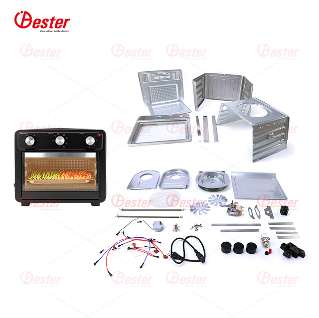 Electric Oven Kitchen Home Appliances 3 in 1 Breakfast Makers Toaster Mini Oven Use for CKD SKD Products