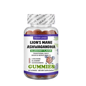 Gummies Cérébrales à la Crinière <span class=keywords><strong>de</strong></span> Lion Marque Blanche : Soutien Mémoire, <span class=keywords><strong>Attention</strong></span> & Énergie – Formule Stable, Personnalisation Possible, Fabricant - Product Image 2