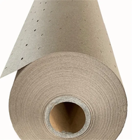 Rouleau de papier kraft perforé avec revêtement imperméable pour la conception de découpe CAD CAM et les applications cadeaux