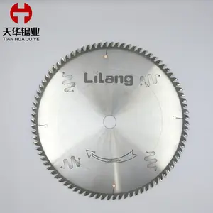 TIANHUA PCD Woodworking Table Saw Panel Circular Saw Blade 355mm 84T For Plain Board And Veneer Board And MDF HDF Cutting