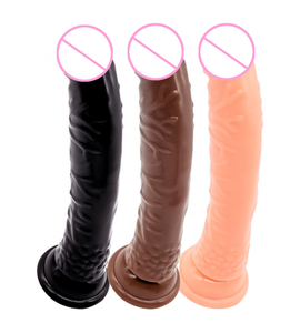 Sexy Großer Dildo Super Dick Riesiger Großer <span class=keywords><strong>Penis</strong></span> Lang mit Saugnapf Braun Frauen Masturbation <span class=keywords><strong>Penis</strong></span> - Product Image 1