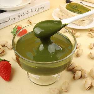 Pâte de confiture de pistache verte avec coulis de chocolat de Dubaï 1kg, Durée de conservation 360 jours, Ingrédients sucrés pour pâtisserie, Gâteau basque, Prêt à consommer, 5% - Product Image 1