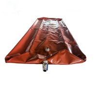 Digesteur de biogaz domestique en gros d'usine, digesteur de méthane, boue rouge, PVC, digesteur Bigoas à vendre