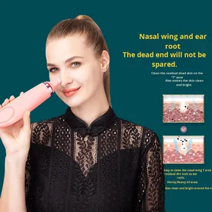 Brosse nettoyante électrique pour le visage, multifonction, compresse chaude pour les yeux, masseur, appareil de nettoyage du visage, appareil de beauté - Product Image 3