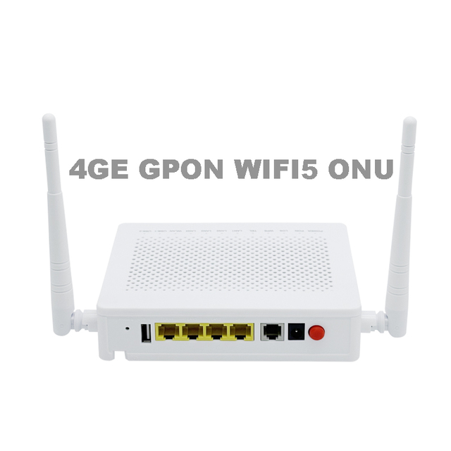 Brand New ZTE F679D GPON EPON ONU Dual Band WiFi5 2.4G+5G Fiber Modem Compatible with HG8145V5 EG8145V5 for FTTH Network