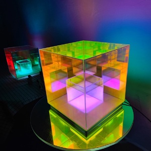 Đèn Bàn Mới Nhất Đèn Tiệc RGB Đèn <span class=keywords><strong>LED</strong></span> Trang Trí Ban Đêm Đèn Tạo Không Khí Ngày Lễ Cho Giáng Sinh Trang Trí Quán Bar Khách Sạn - Product Image 3