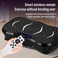 Plateforme vibrante d'exercice, machine d'entraînement vibratoire pour tout le corps, pour le drainage lymphatique et la perte de poids