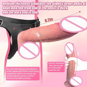 Harga Terbaik <span class=keywords><strong>Penis</strong></span> Buatan untuk Wanita, Dildo Silikon Fleksibel Besar Titik G untuk Masturbasi Wanita - Product Image 5