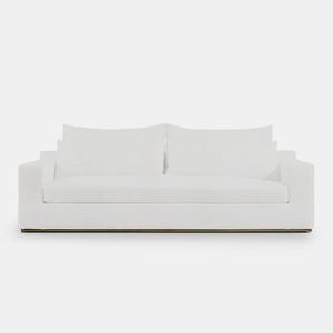 Sofá Moderno de Lujo para Sala de Estar, 3 Plazas, Tapizado en Tela, Estilo Relajante para Interiores - Product Image 2