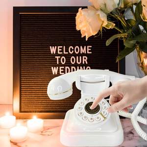 FiayaCom F01 pour livre de messages téléphone Antique support de mariage panneau filaire <span class=keywords><strong>cabine</strong></span> vidéo florale 32GB <span class=keywords><strong>carte</strong></span> SD 1000mAh - Product Image 3