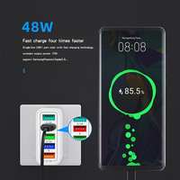 Chargeur portable pour téléphone portable à charge rapide 5 USB 48W, vente en gros, adaptateur de charge rapide USB 5V 3A