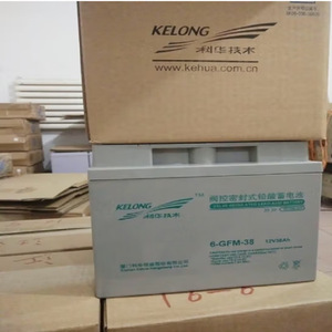 KELONG Valve Regulated Lead Acid <b>Battery</b> 6-GFM-38 12V 38Ah <b>UPS</b> Backup Power - Product Image 1