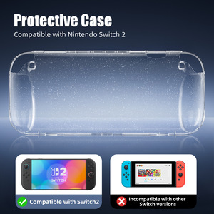 2025 Mới Product-SWITCH2 TPU Bảo Vệ Trường Hợp Đối Với Ns2 Trò Chơi Giao Diện Điều Khiển Đa Màu 3D In Silicone Trường Hợp Cổ <span class=keywords><strong>3DS</strong></span> Không Dây - Product Image 2