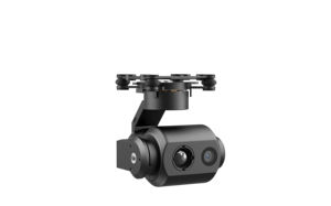 Cardan de drone à double capteur 3 axes CGTD060 : Imagerie visible et thermique 4K pour le suivi de cible - Product Image 5
