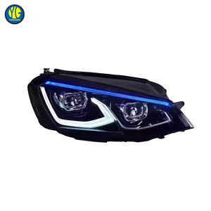 YU GUANG para VM <span class=keywords><strong>GOLF</strong></span> 6 MK6 Conjunto de faros delanteros 2010 <span class=keywords><strong>2014</strong></span> Actualización a <span class=keywords><strong>GOLF</strong></span> 6 MK6 Faros delanteros LED - Product Image 2