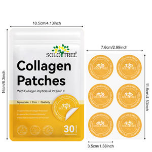 Groothandel Collageen Transdermale Patches Paraben Vrij Collageen Patches Met Collageen Peptiden & Vitamine C voor Huid, Nagels & Haar - Product Image 6
