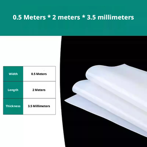 Lámina de <span class=keywords><strong>Silicona</strong></span> - Resistente a Altas Temperaturas (-60 °C a +230 °C) Grado Alimenticio y Médico Perfiles de Moldeo Retardantes de Llama Resistentes a Químicos - Product Image 5