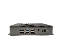 PC industriel sans ventilateur basse consommation Intel N100 12e génération DDR4 SODIMM double LAN HDMI DP Type-C Win11 Linux pour l'automatisation des points de vente