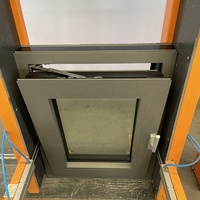 Fenêtres à triple vitrage MINGLEI, norme allemande, en aluminium, à ouverture basculante et pivotante, pour maison passive