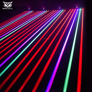 Лазерный проектор DMX 6-глазый RGB полноцветный 3000 мВт, лазерная голова DMX512 с 6 лазерными лучами для дискотек, баров, ночных клубов, сцен - Product Image 4