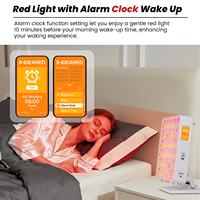 IDEATHERAPY APP Musique et Thérapie par la Lumière : Panneau de Thérapie par la Lumière LED à 9 Ondes, Thérapie par la Lumière Infrarouge, Thérapie par la Lumière Rouge sur Pied