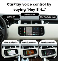 Interface CarPlay sans fil Android Auto Decord pour Land Rover Evoque 2012-2018 (Bosch) Navigation Android Auto Airplay