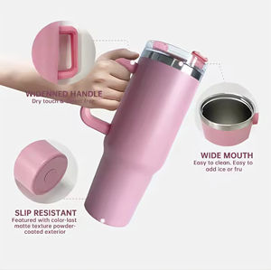 Gobelet DAJI <span class=keywords><strong>HYDRO</strong></span> 40oz en acier inoxydable Design moderne isolé tasse de voyage poignée sublimation double paroi flacon sous vide bouteille - Product Image 2